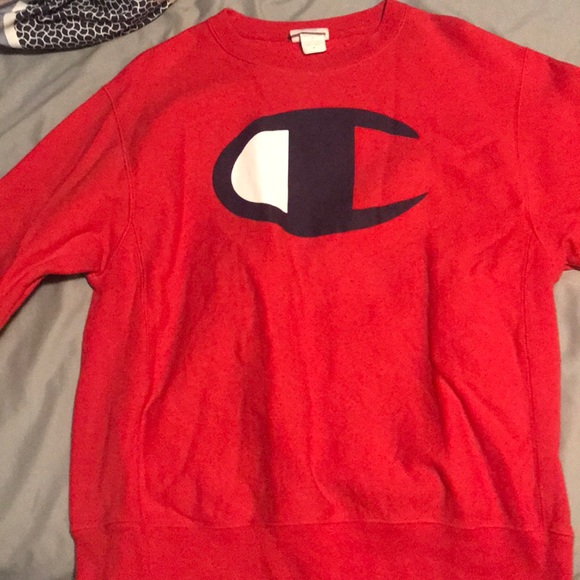 Champion Other - Red champion sweatshirt